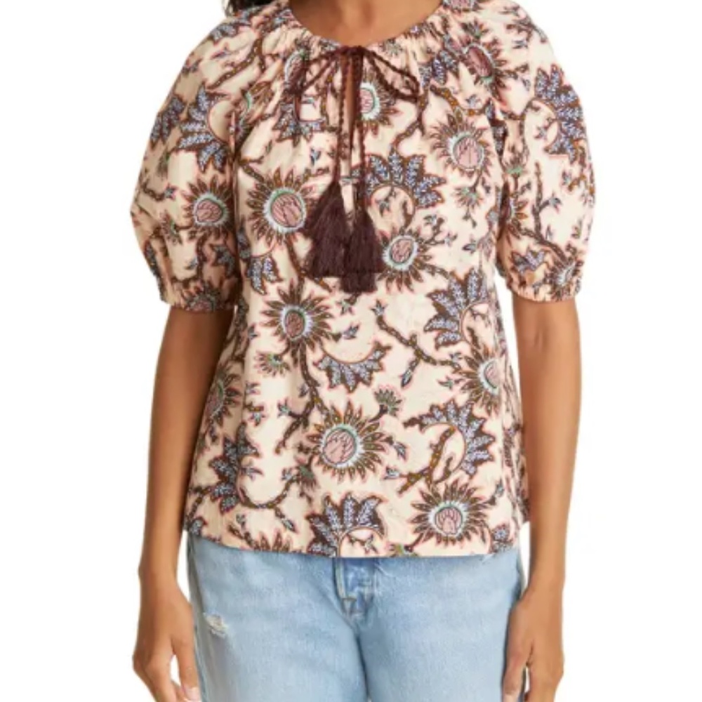 A.L.C. Elly Print blouse